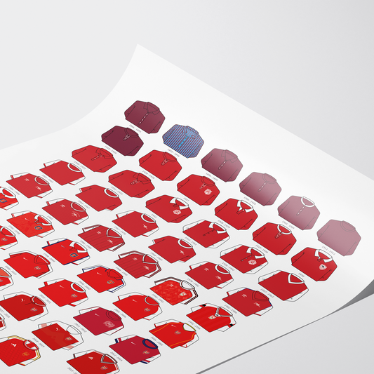 Poster / Camisetas Arsenal FC 26-27 - Ilustrado por Vector FC