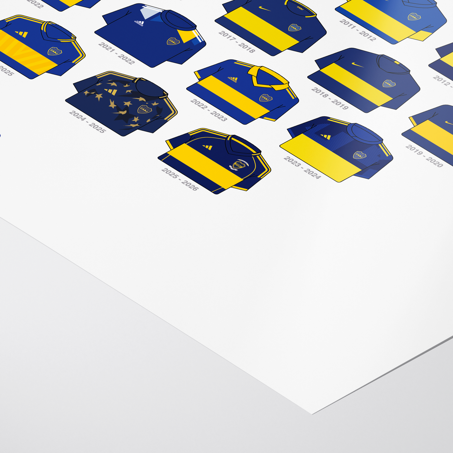 Poster / Camisetas Boca Juniors