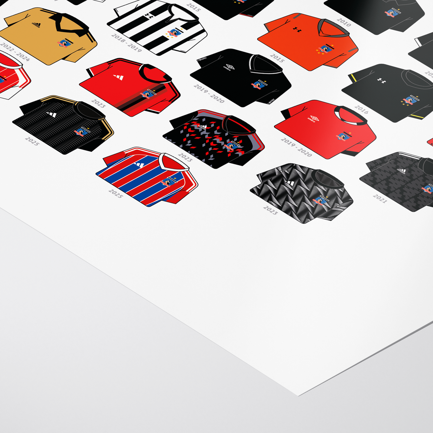 Poster / Camisetas Colo Colo - visita