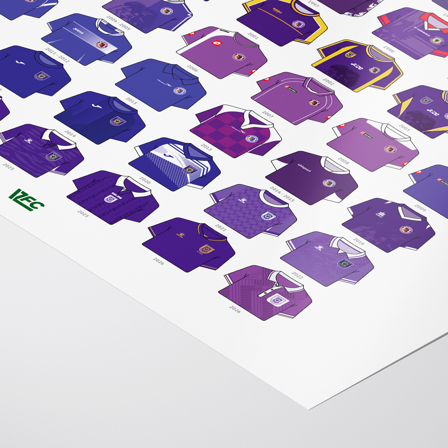 Poster / Deportes Concepción 2026 (2.0) - Ilustrado por Vector FC