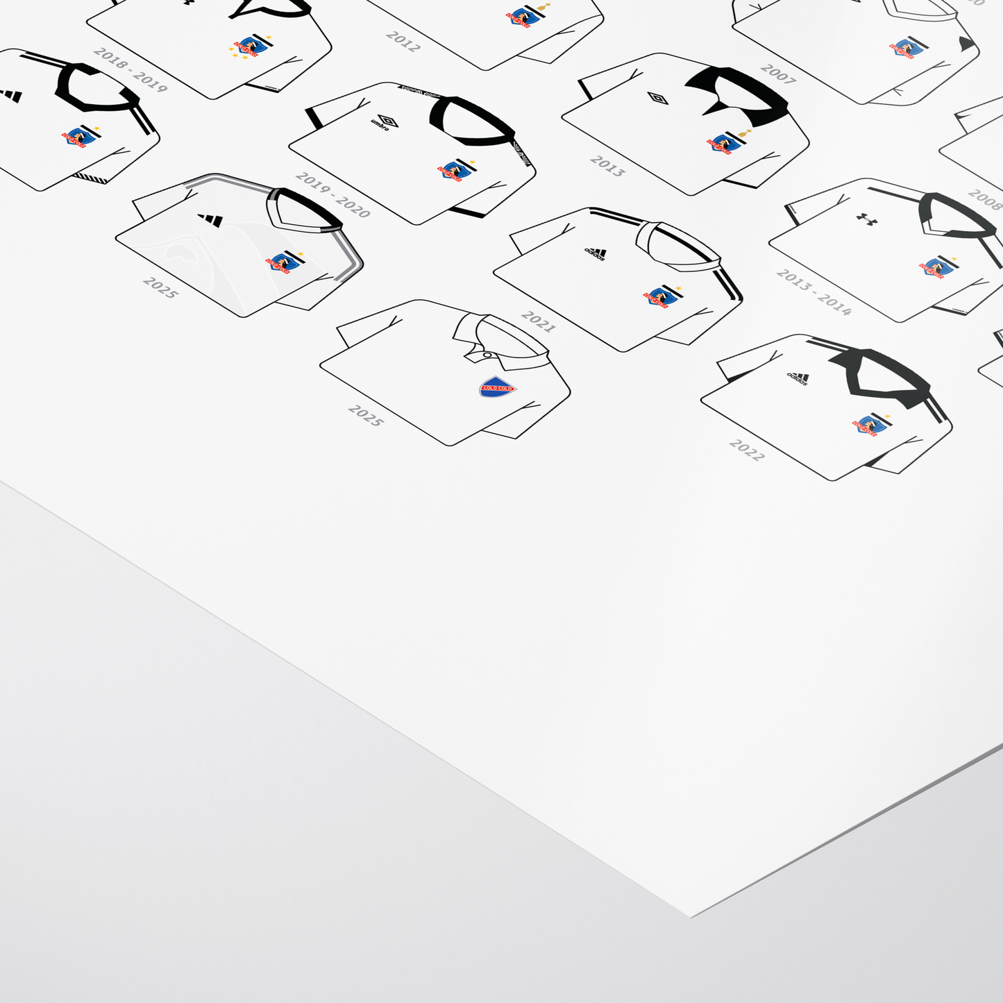 Poster / Camisetas Colo Colo - local
