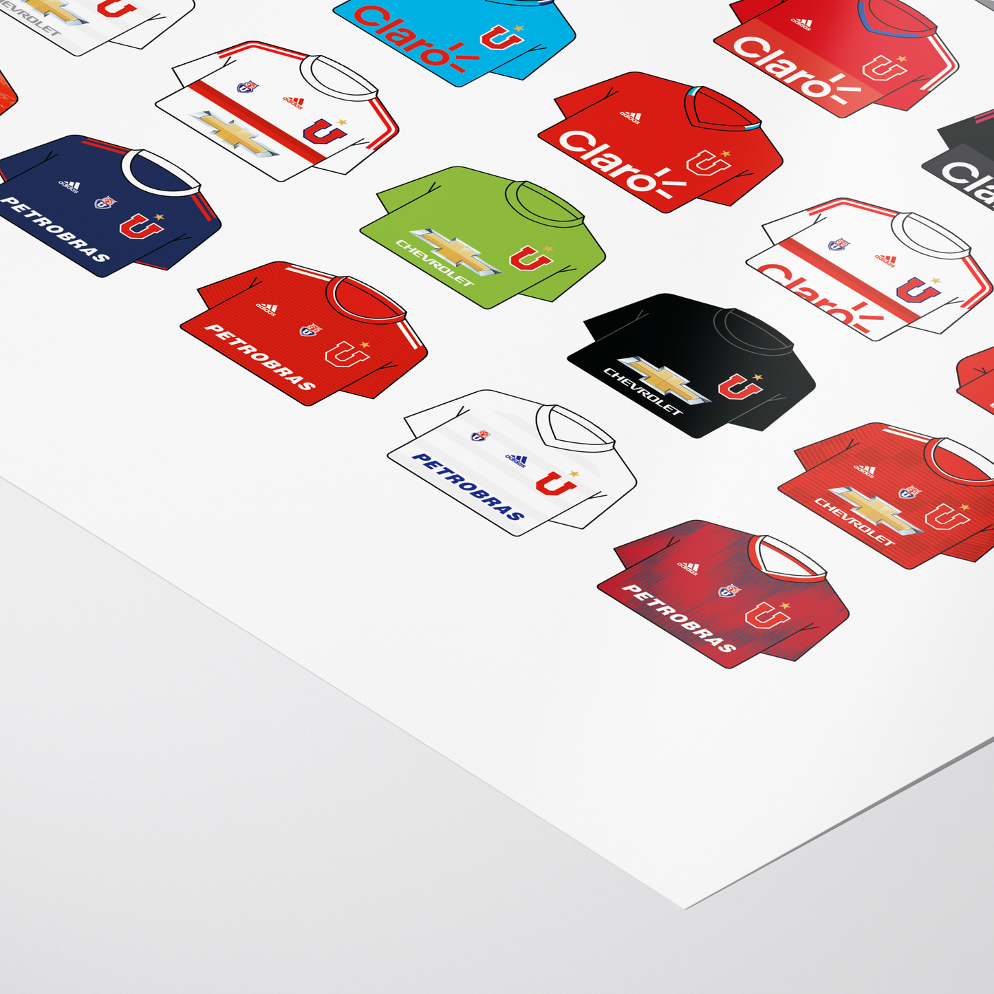 Poster / Camisetas Johnny Herrera - Ilustrado por Vector FC