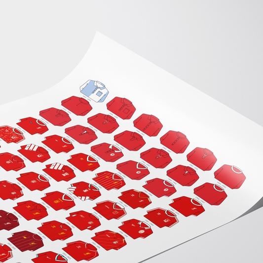 Poster / Camisetas Liverpool FC 26-27 - Ilustrado por Vector FC