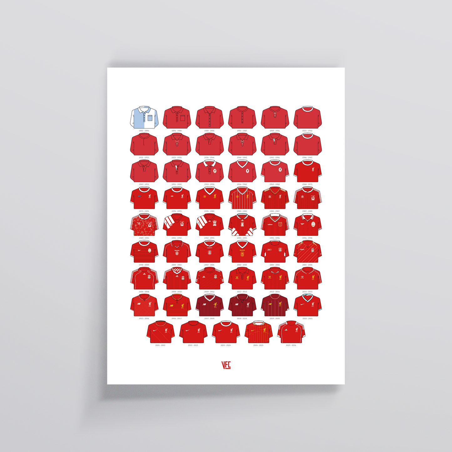 Poster / Camisetas Liverpool FC