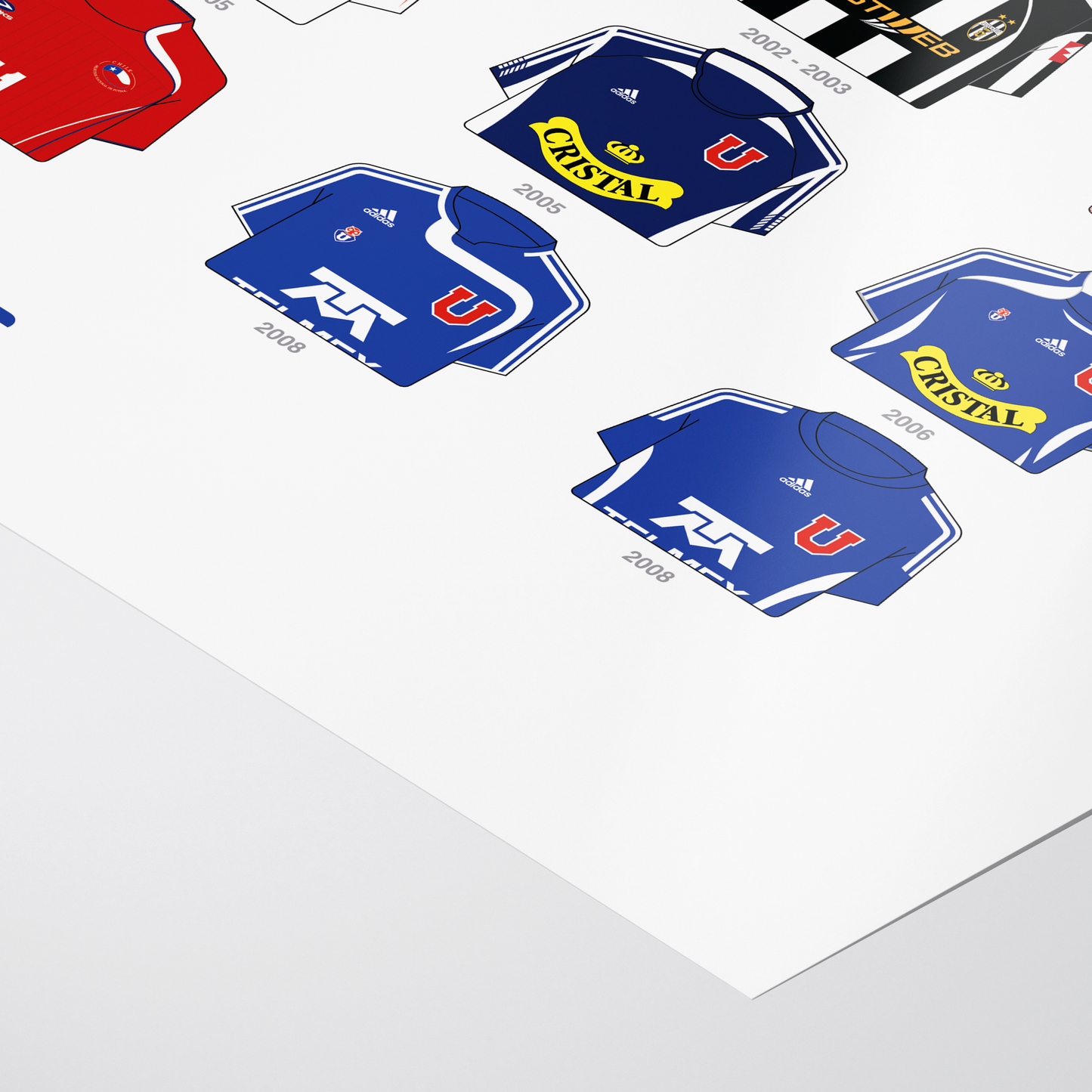 Poster / Camisetas Marcelo Salas - Ilustrado por Vector FC