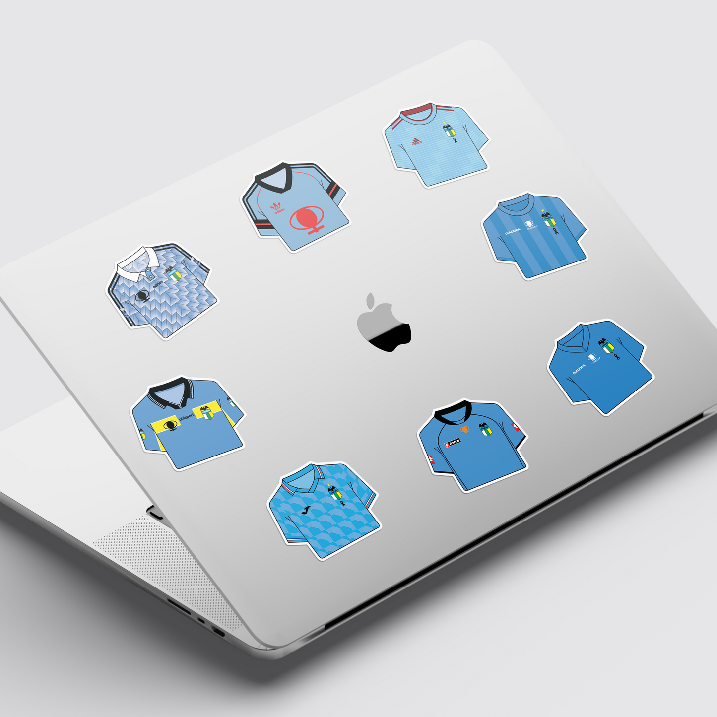 Lámina stickers / Camisetas O'Higgins - Ilustrado por Vector FC