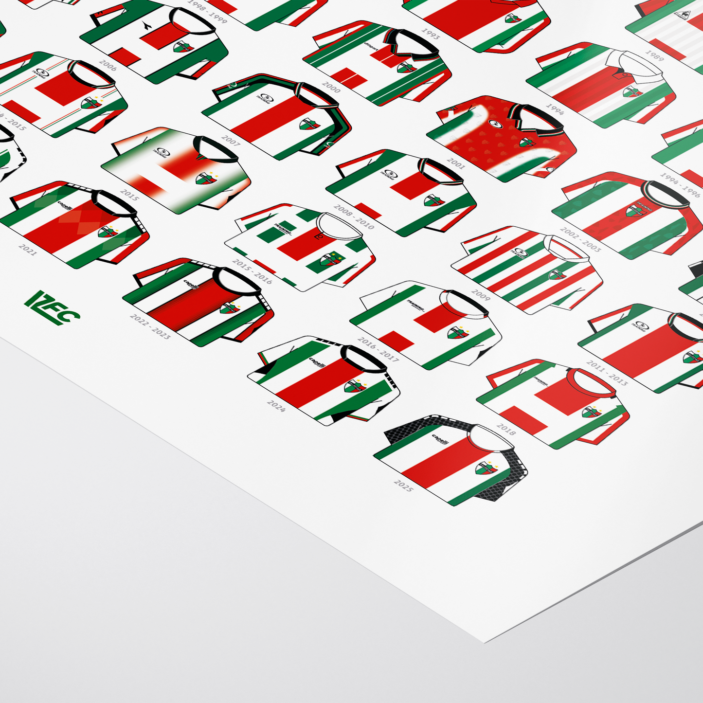 Poster / Camisetas Palestino 2025 - Ilustrado por Vector FC