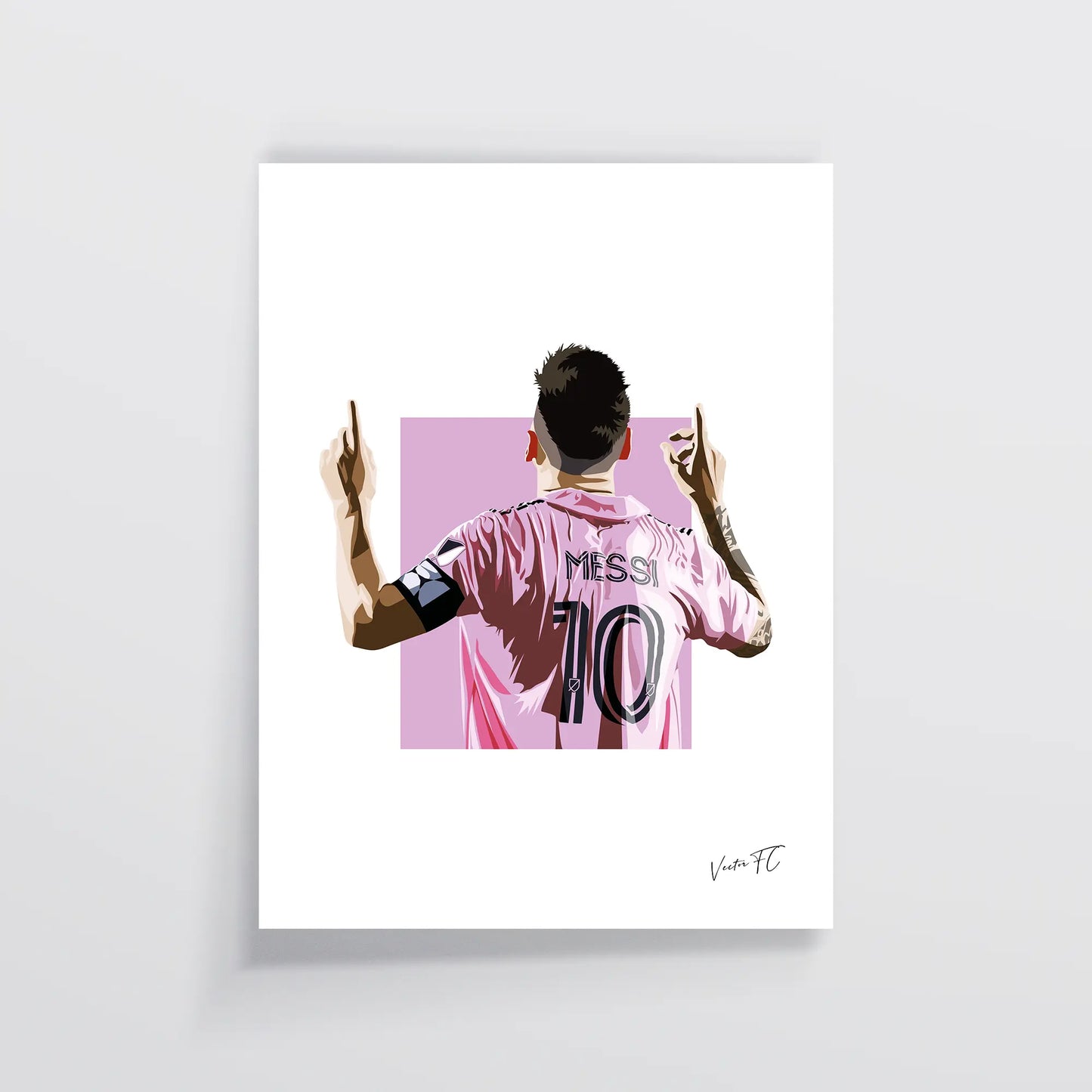 Lionel Messi Miami - Vector FC