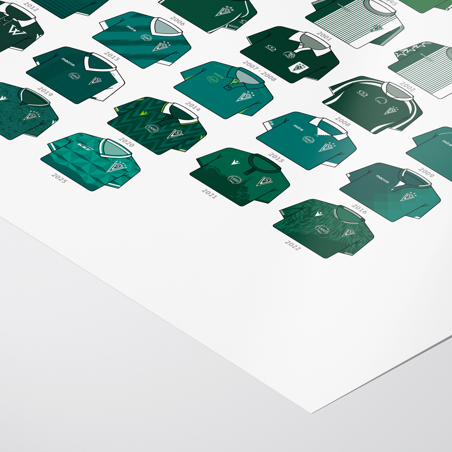 Poster / Camisetas Santiago Wanderers