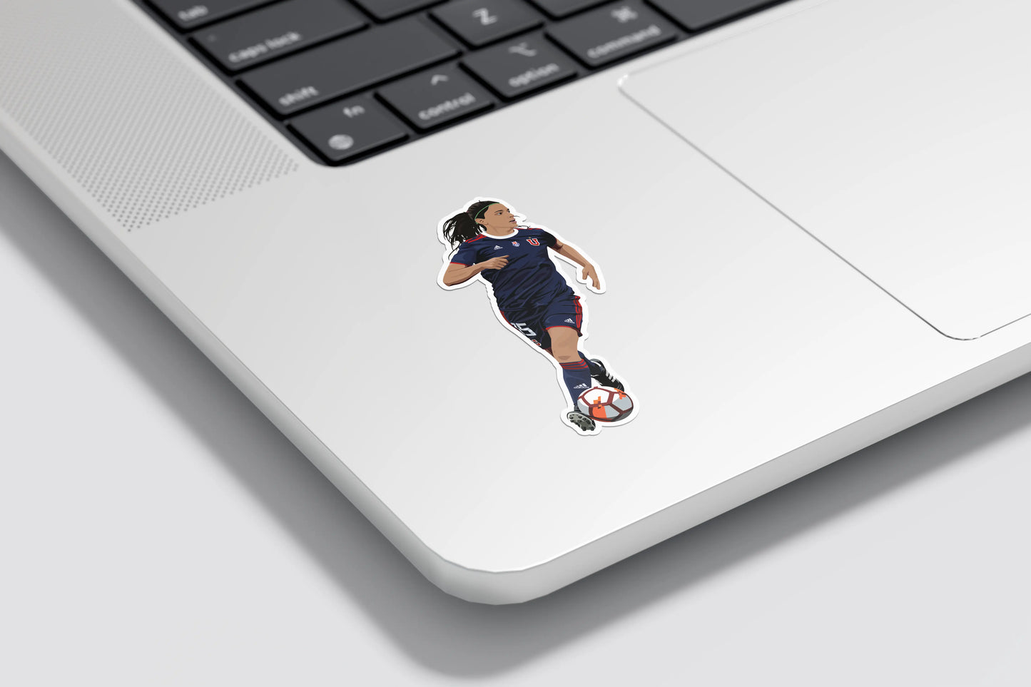 Sticker / Daniela Zamora - Ilustrado por Vector FC