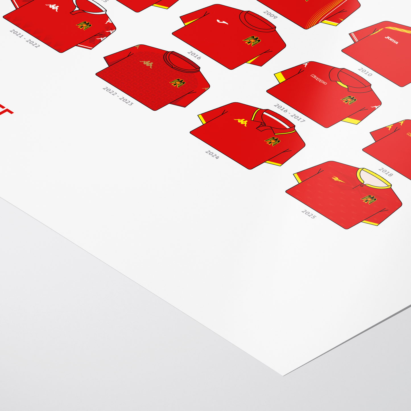 Poster / Camisetas Unión Española