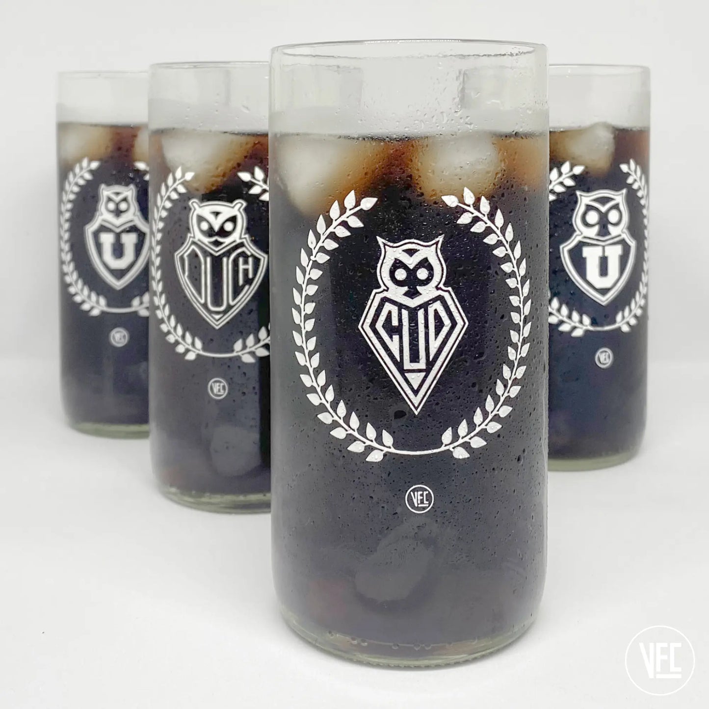 Vasos / Chunchos U. de Chile La Camiseta Azul