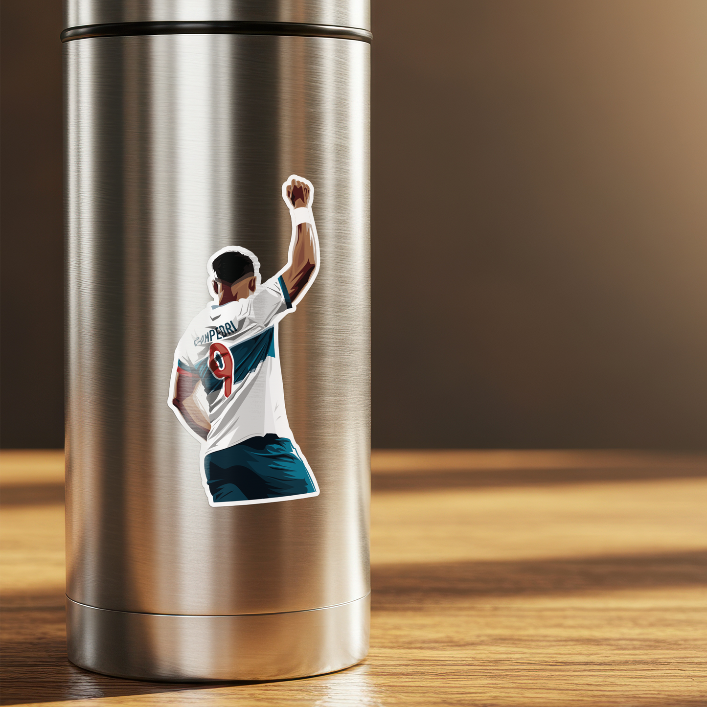Sticker / Fernando Zampedri - Ilustrado por Vector FC