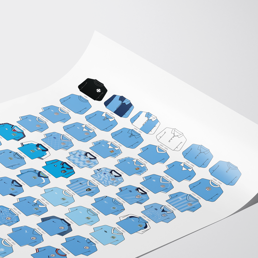 Poster / Camisetas Manchester City 26-27 - Ilustrado por Vector FC