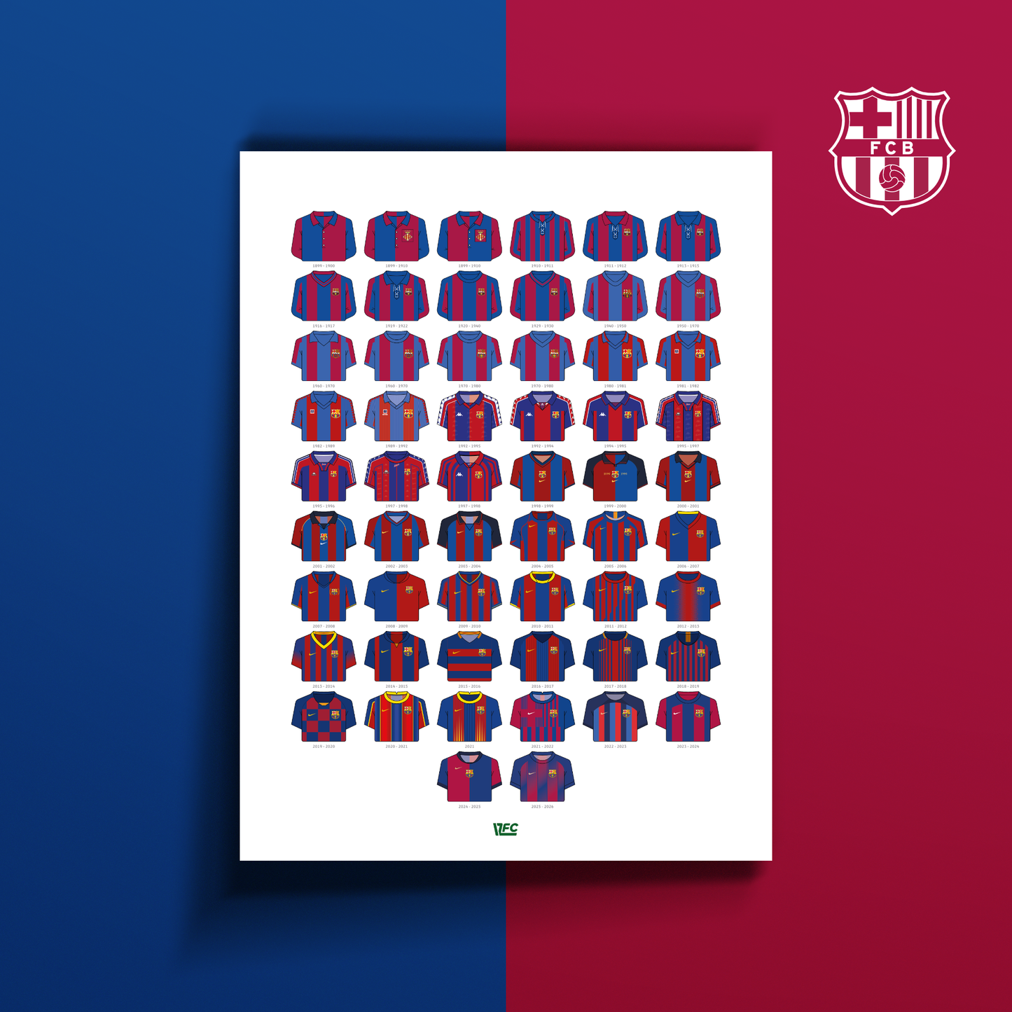 Poster / Camisetas Barcelona 2026