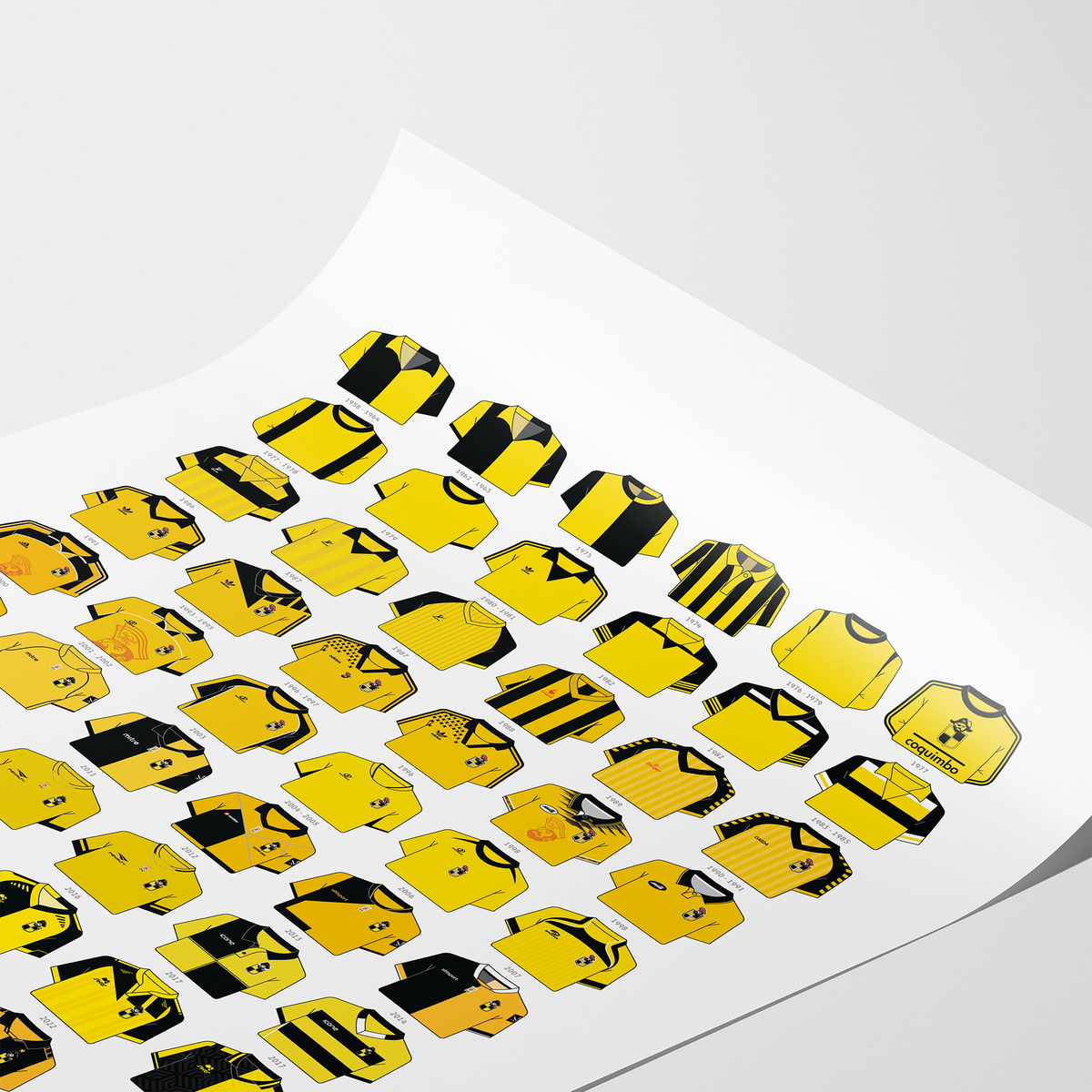 Poster / Camisetas Coquimbo Unido 2026 - Ilustrado por Vector FC
