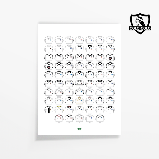 Poster / Camisetas Colo Colo - local 2026