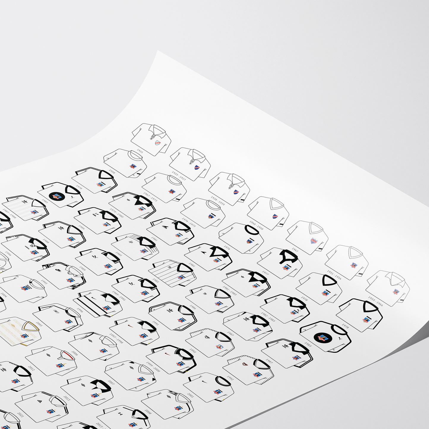 Poster / Camisetas Colo Colo - local 2026