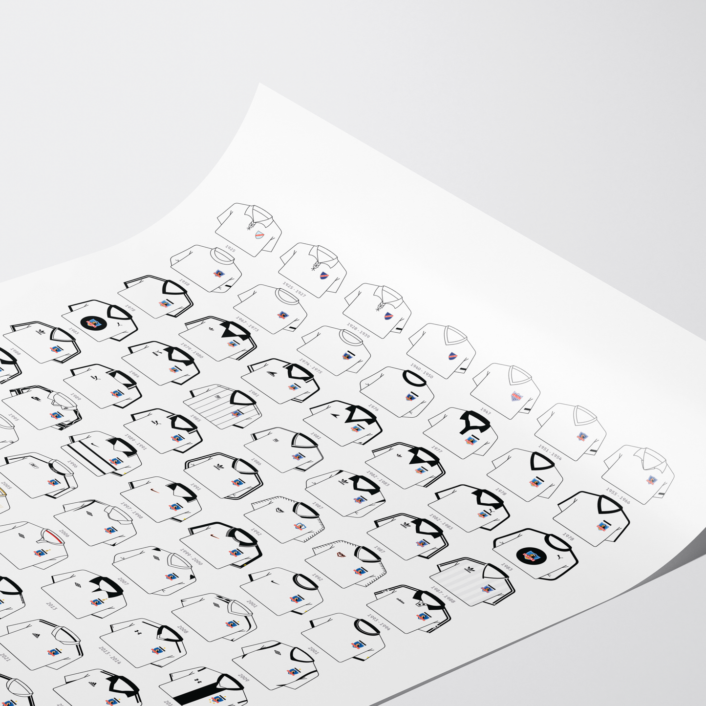 Poster / Camisetas Colo Colo - local 2026