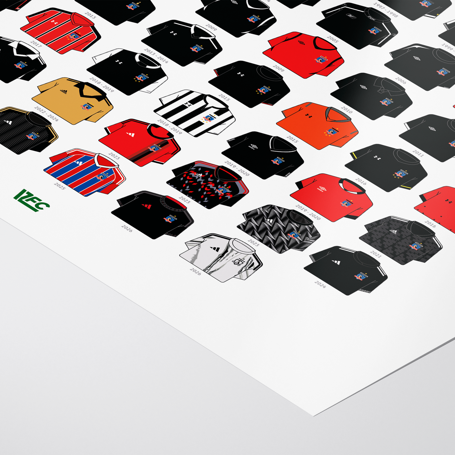 Poster / Camisetas Colo Colo 2026 (todas)