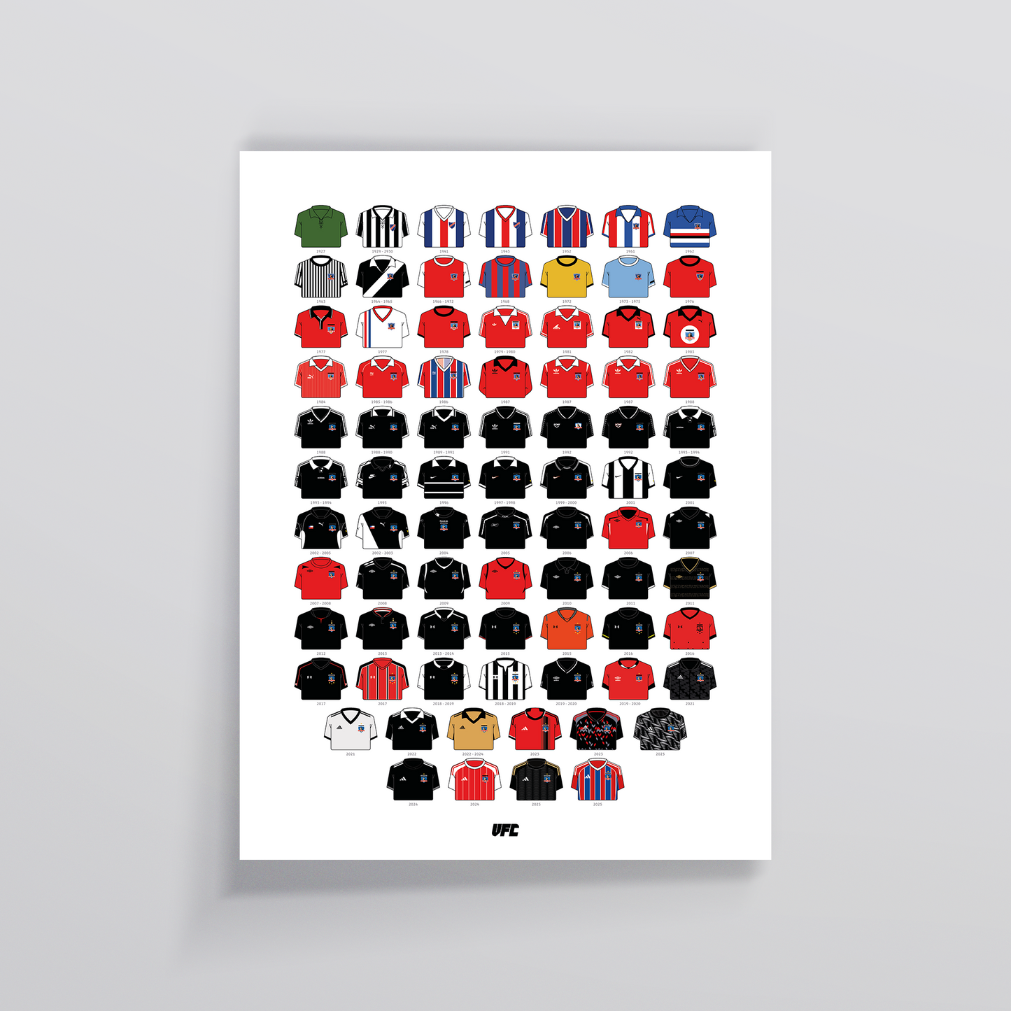 Poster / Camisetas Colo Colo - visita