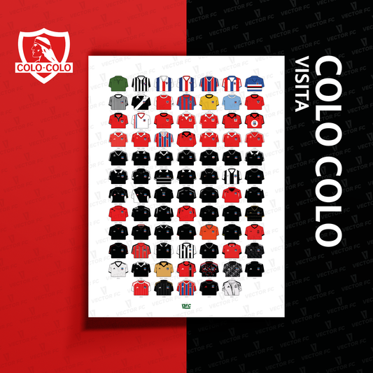 Poster / Camisetas Colo Colo - visita 2026