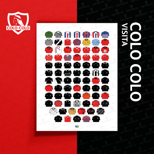 Poster / Camisetas Colo Colo - visita 2026
