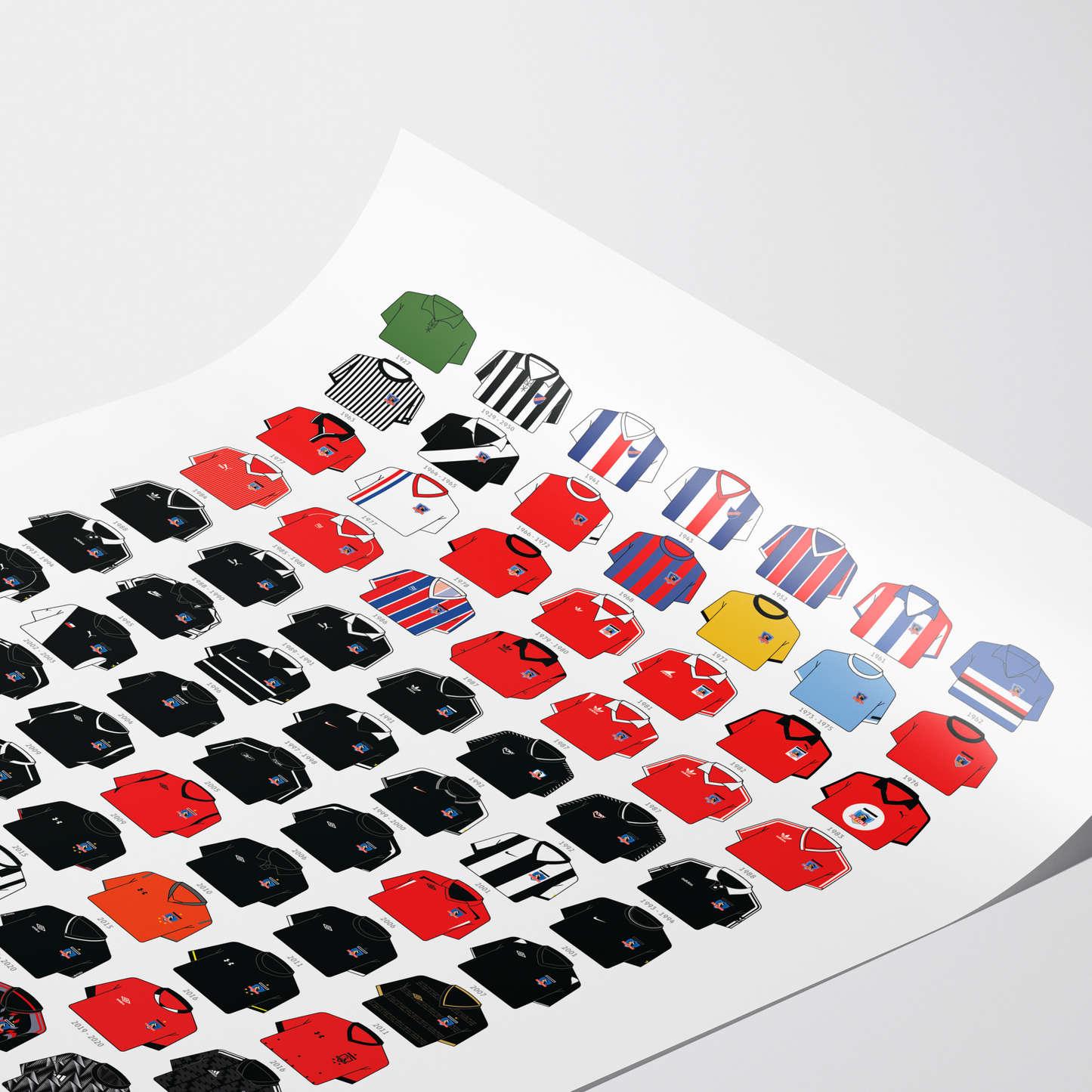 Poster / Camisetas Colo Colo - visita