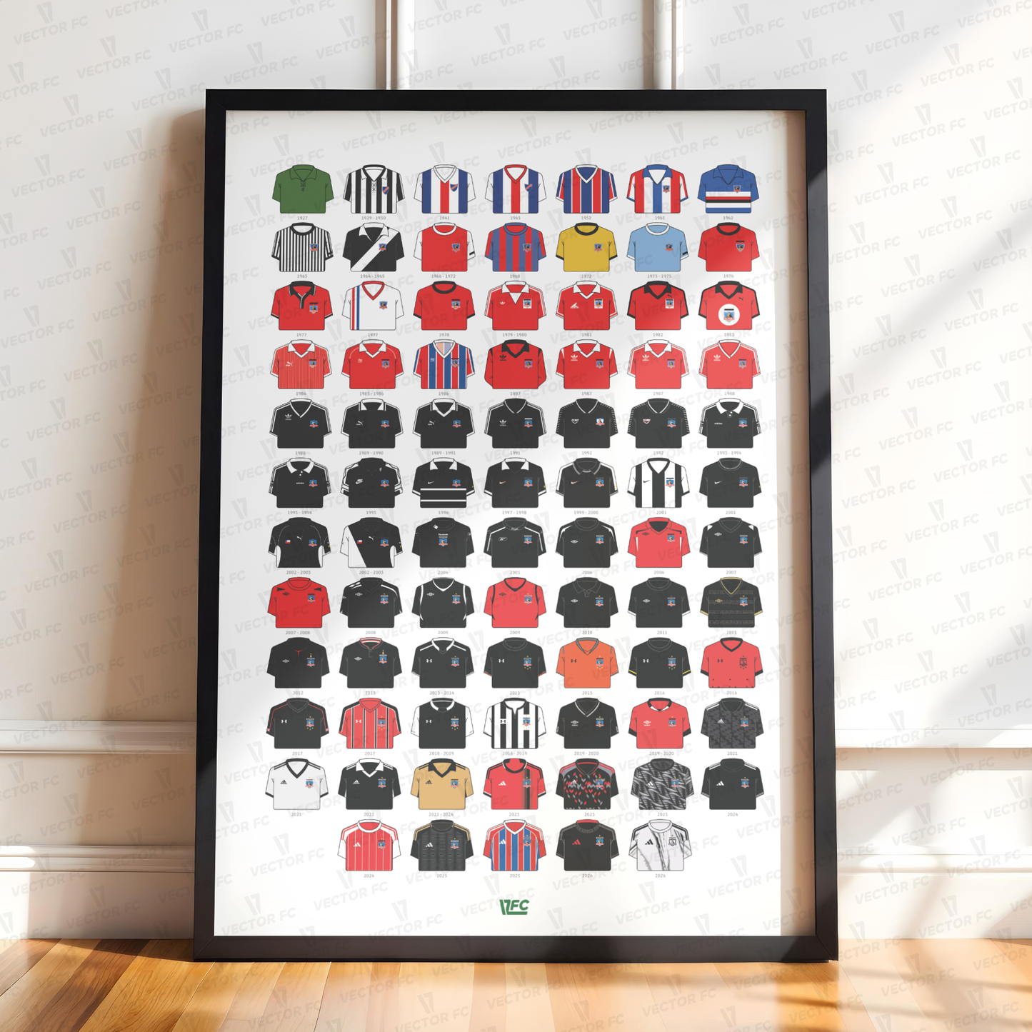 Poster / Camisetas Colo Colo - visita 2026