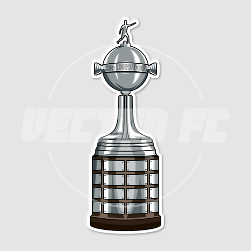 Sticker / Copa Libertadores - Ilustrado por Vector FC