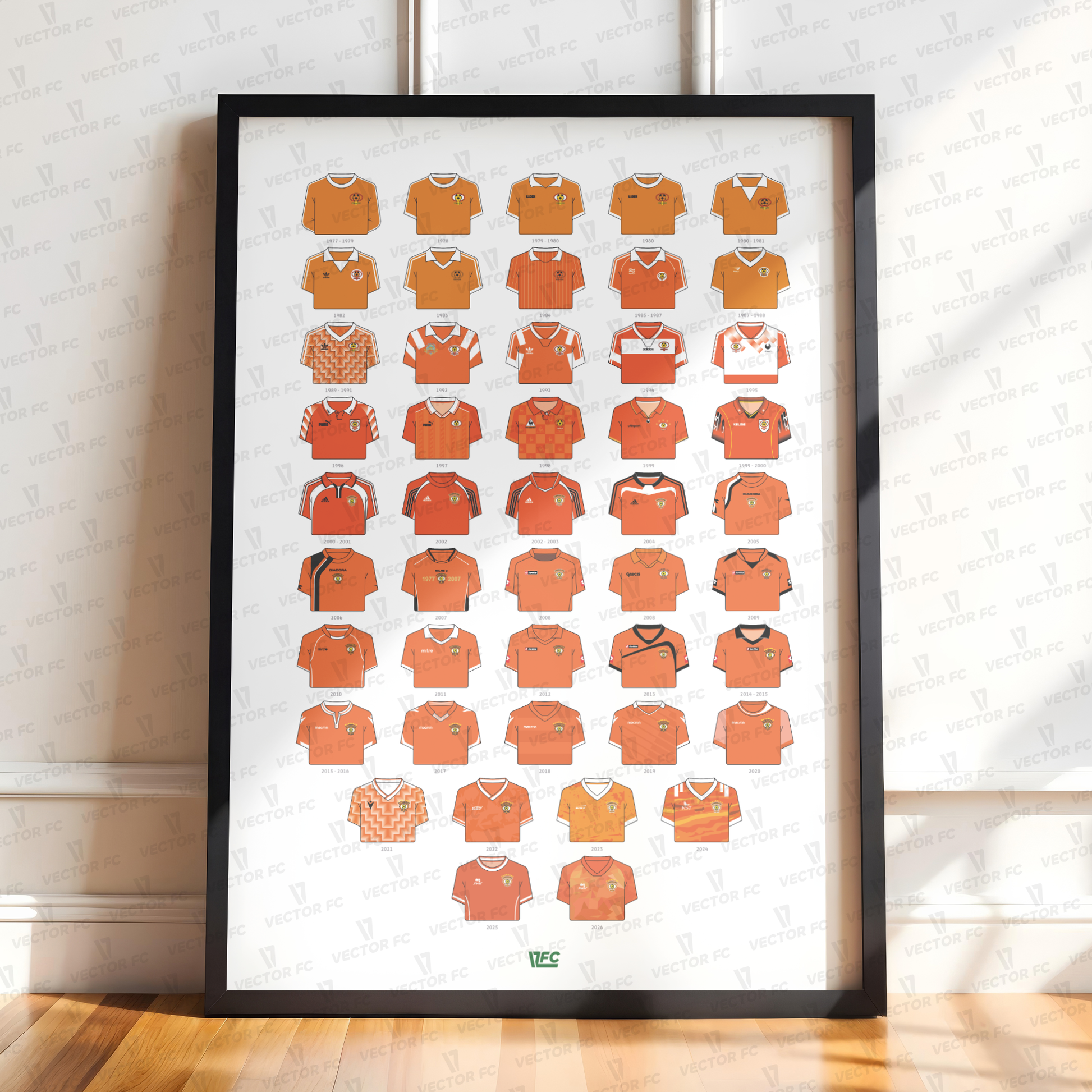 Poster / Camisetas Cobreloa 2026 - Ilustrado por Vector FC