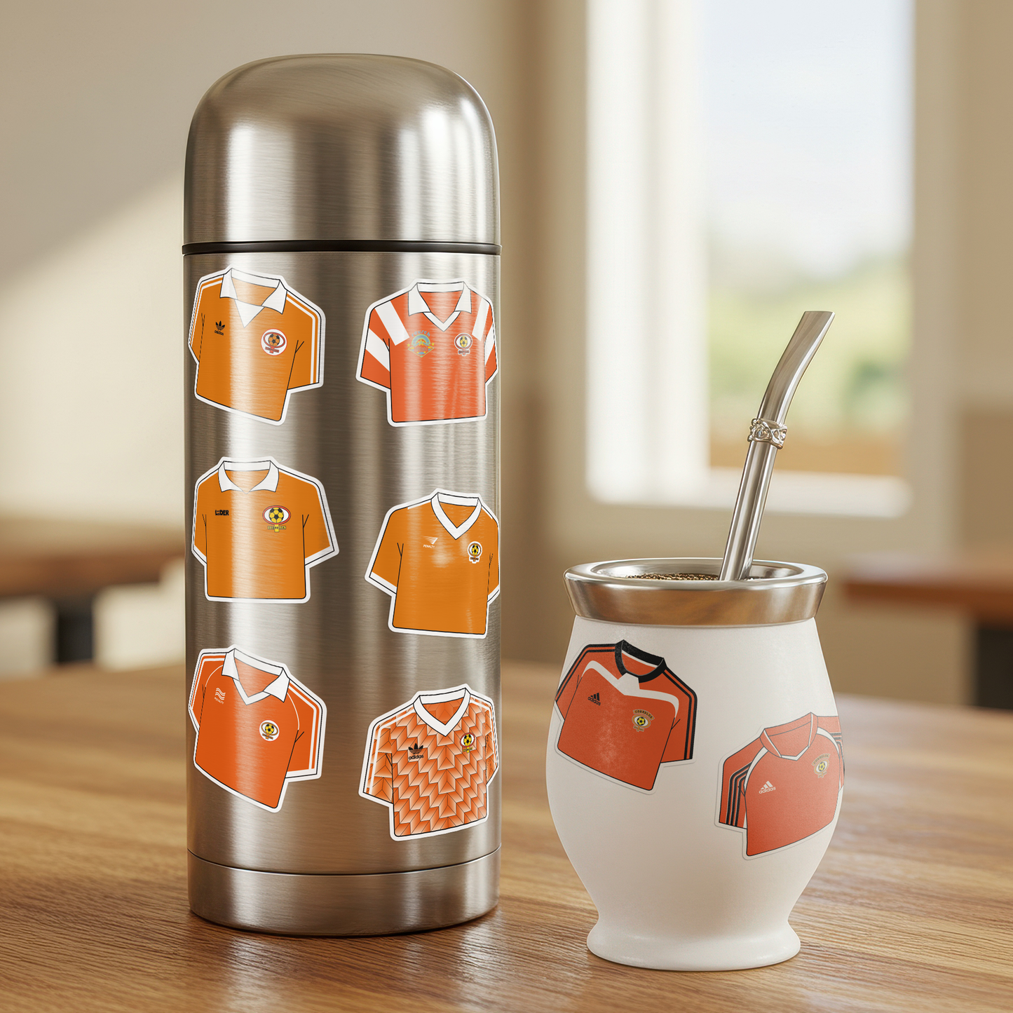 Lámina stickers / Camisetas Cobreloa - Ilustrado por Vector FC