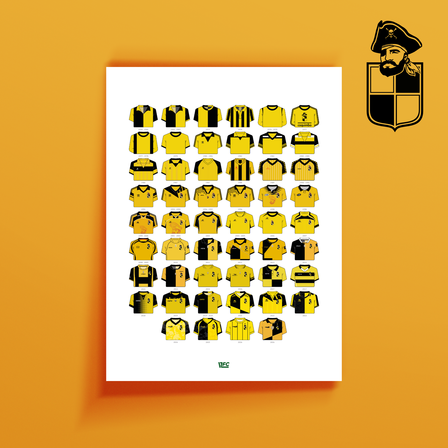 Poster / Camisetas Coquimbo Unido 2026