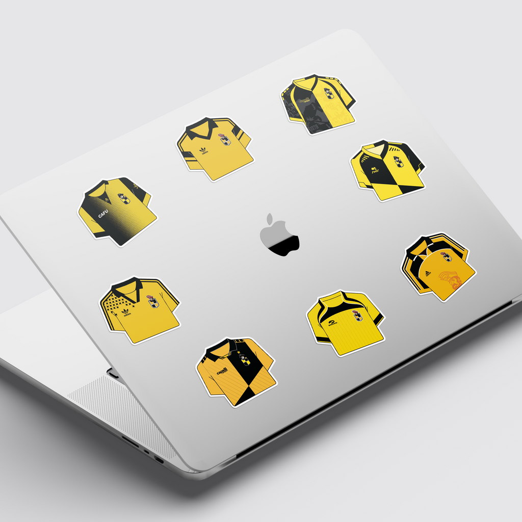 Lámina stickers / Camisetas Coquimbo Unido - Ilustrado por Vector FC