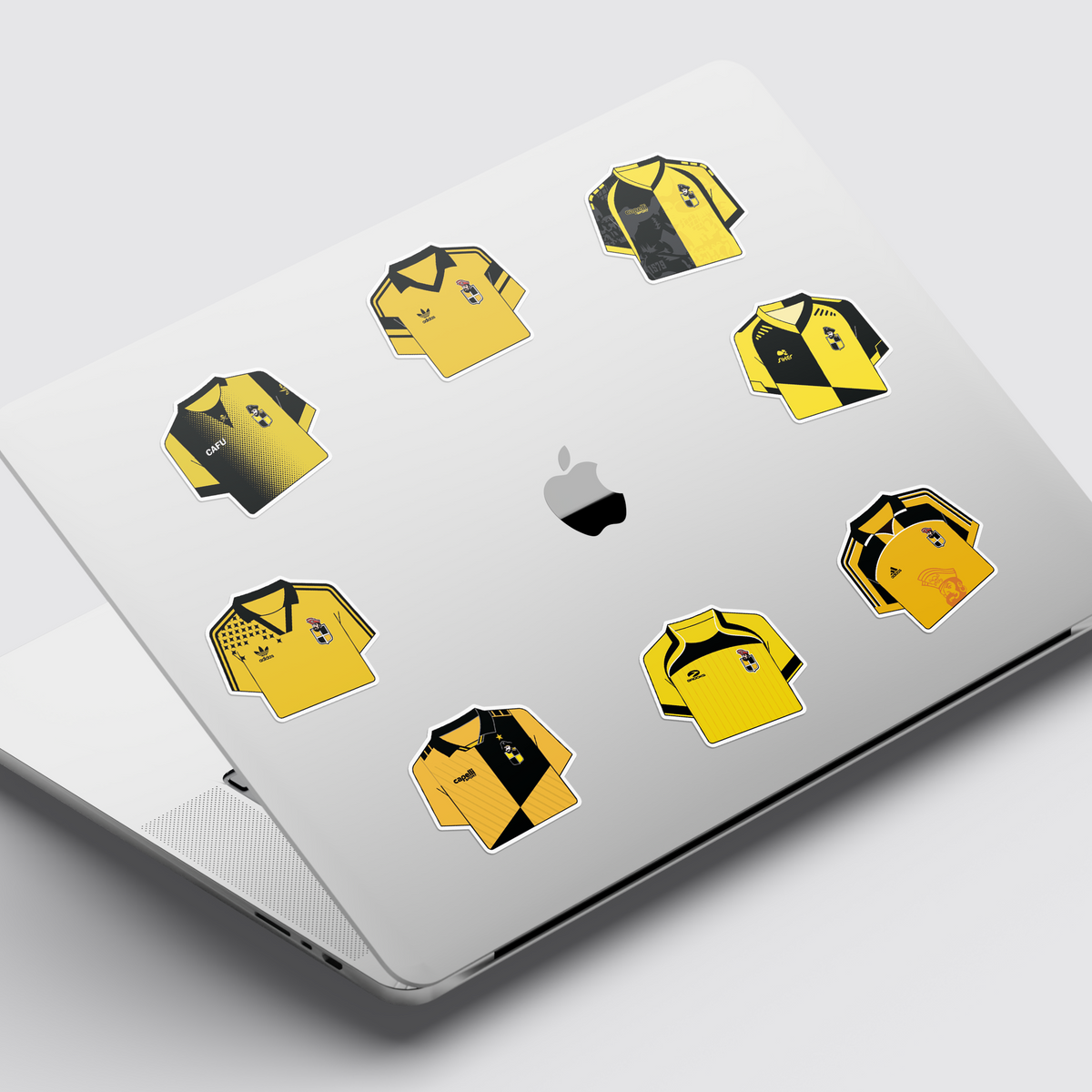 Lámina stickers / Camisetas Coquimbo Unido - Ilustrado por Vector FC