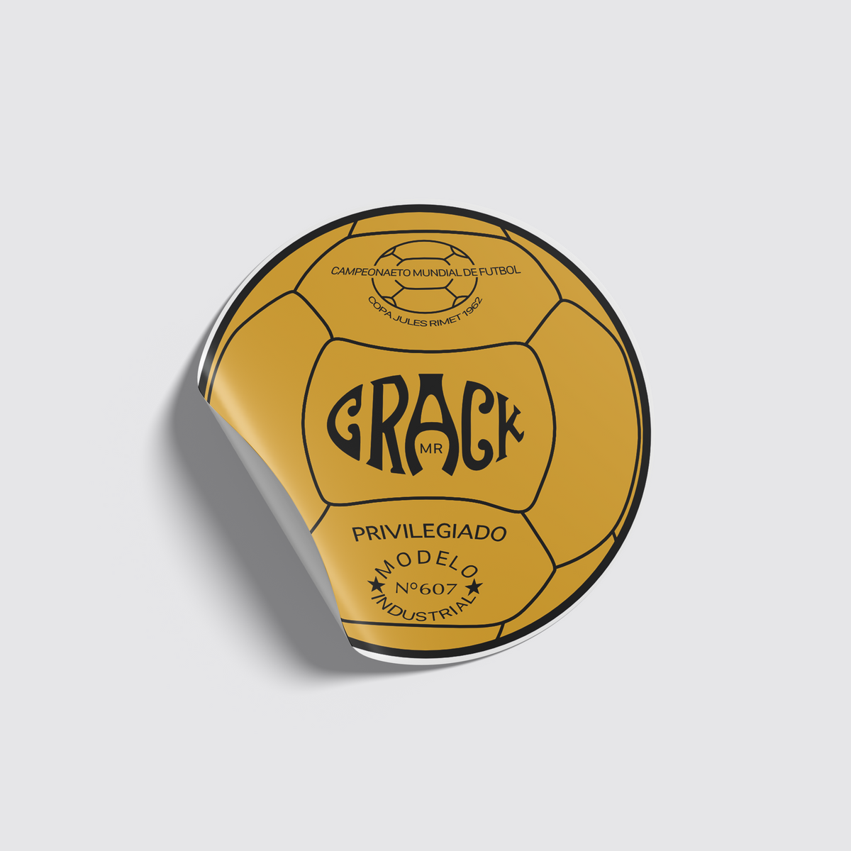 Sticker / Crack - Chile 1962 - Ilustrado por Vector FC