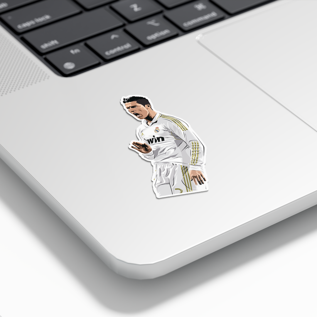 Sticker / Cristiano Ronaldo - Ilustrado por Vector FC