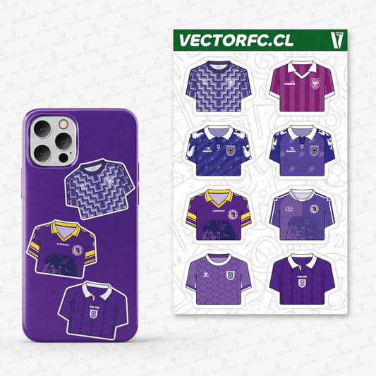 Lámina stickers / Camisetas Deportes Concepción - Ilustrado por Vector FC