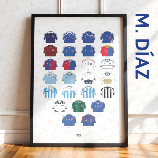 Poster / Camisetas Marcelo Díaz