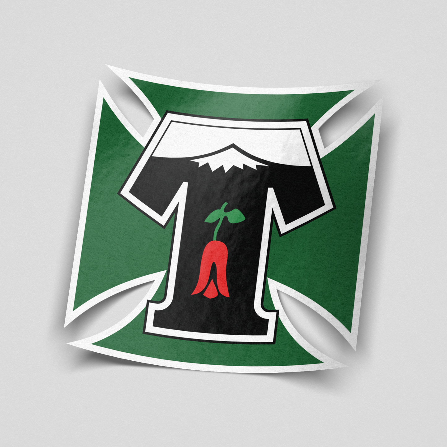 Sticker / Escudo Deportes Temuco 2004 - Ilustrado por Vector FC