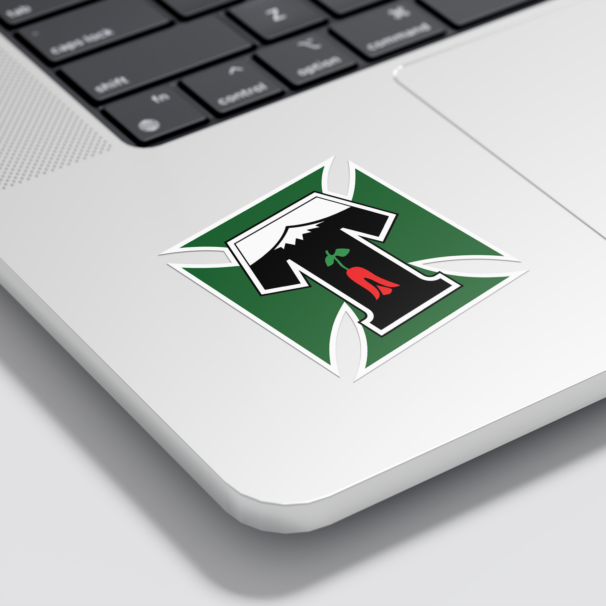 Sticker / Escudo Deportes Temuco 2004 - Ilustrado por Vector FC