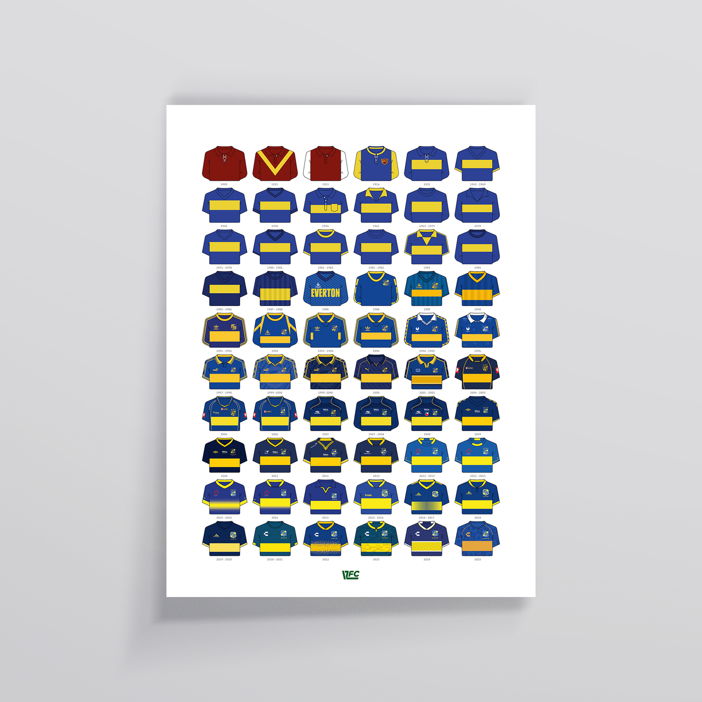 Poster / Camisetas Everton