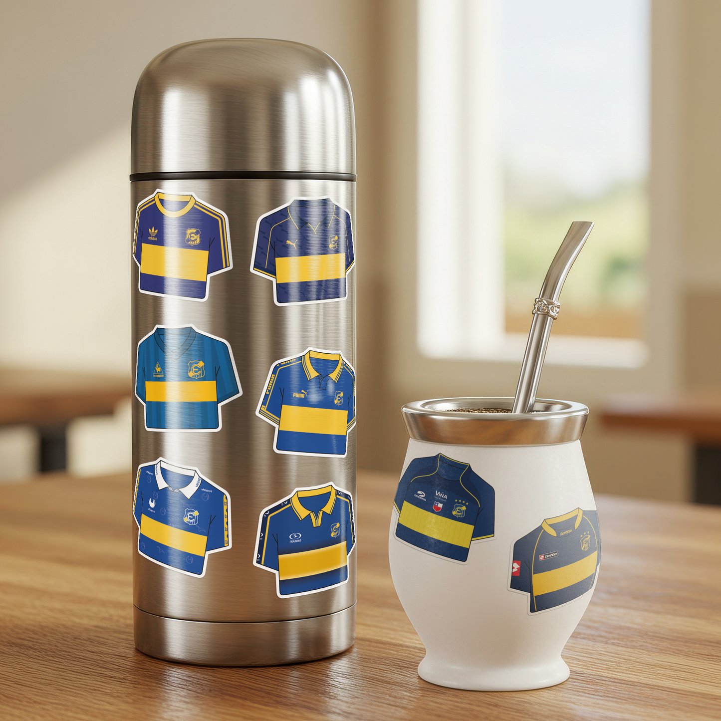 Lámina stickers / Camisetas Everton - Ilustrado por Vector FC