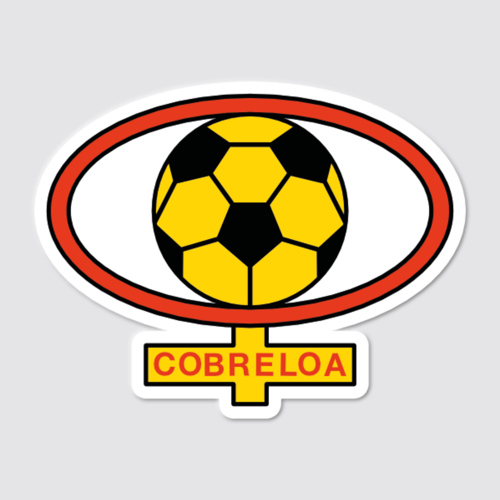 Sticker / Escudo Cobreloa 1977 - Ilustrado por Vector FC