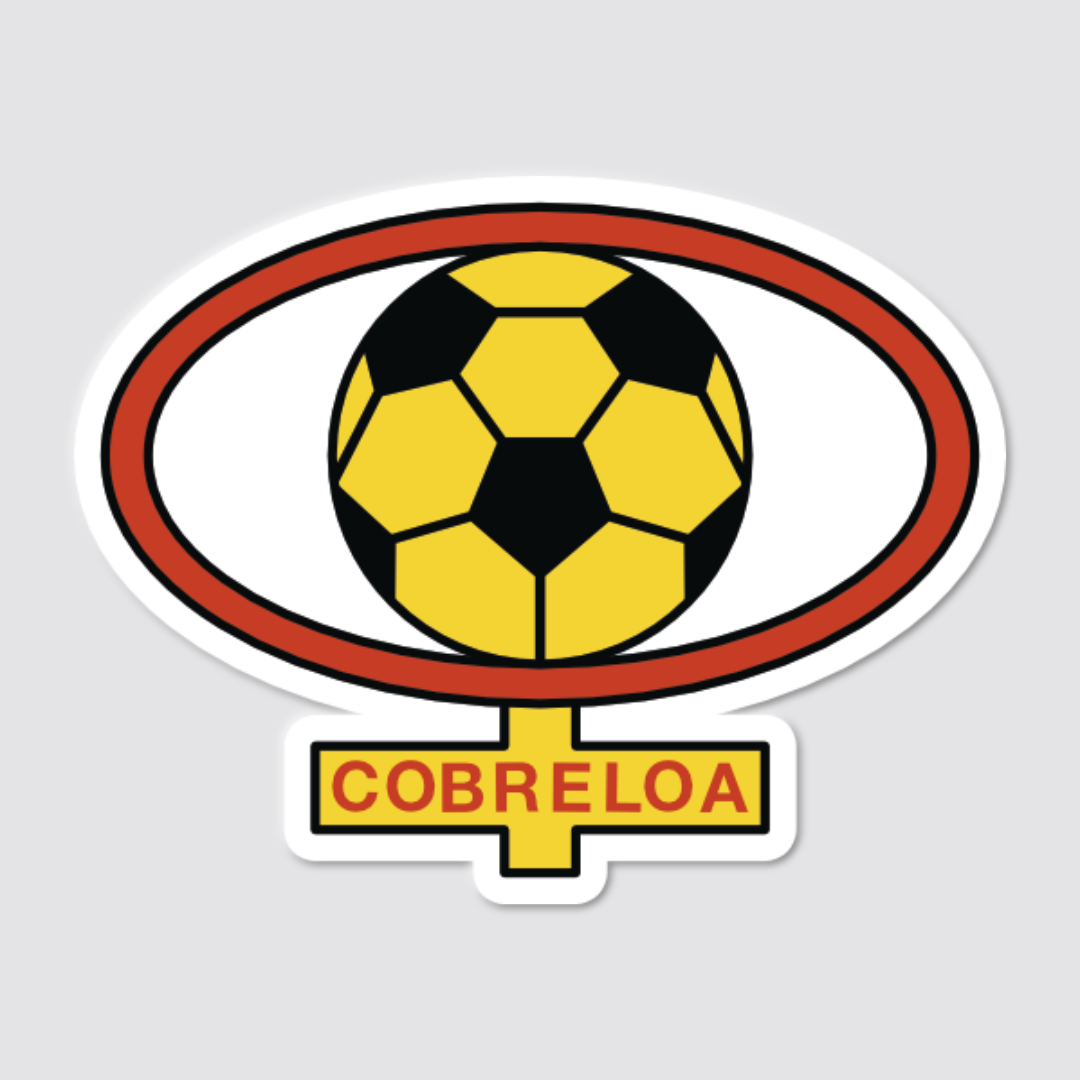 Sticker / Escudo Cobreloa 1977 - Ilustrado por Vector FC