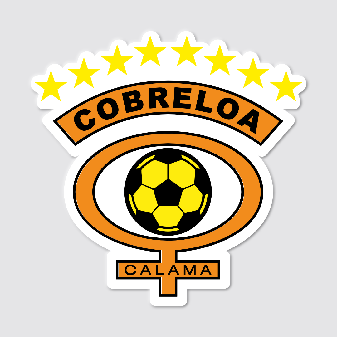 Sticker / Escudo Cobreloa 2013 - Ilustrado por Vector FC