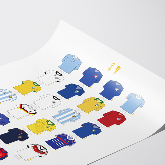 Poster / Camisetas Campeones del Mundo - Ilustrado por Vector FC