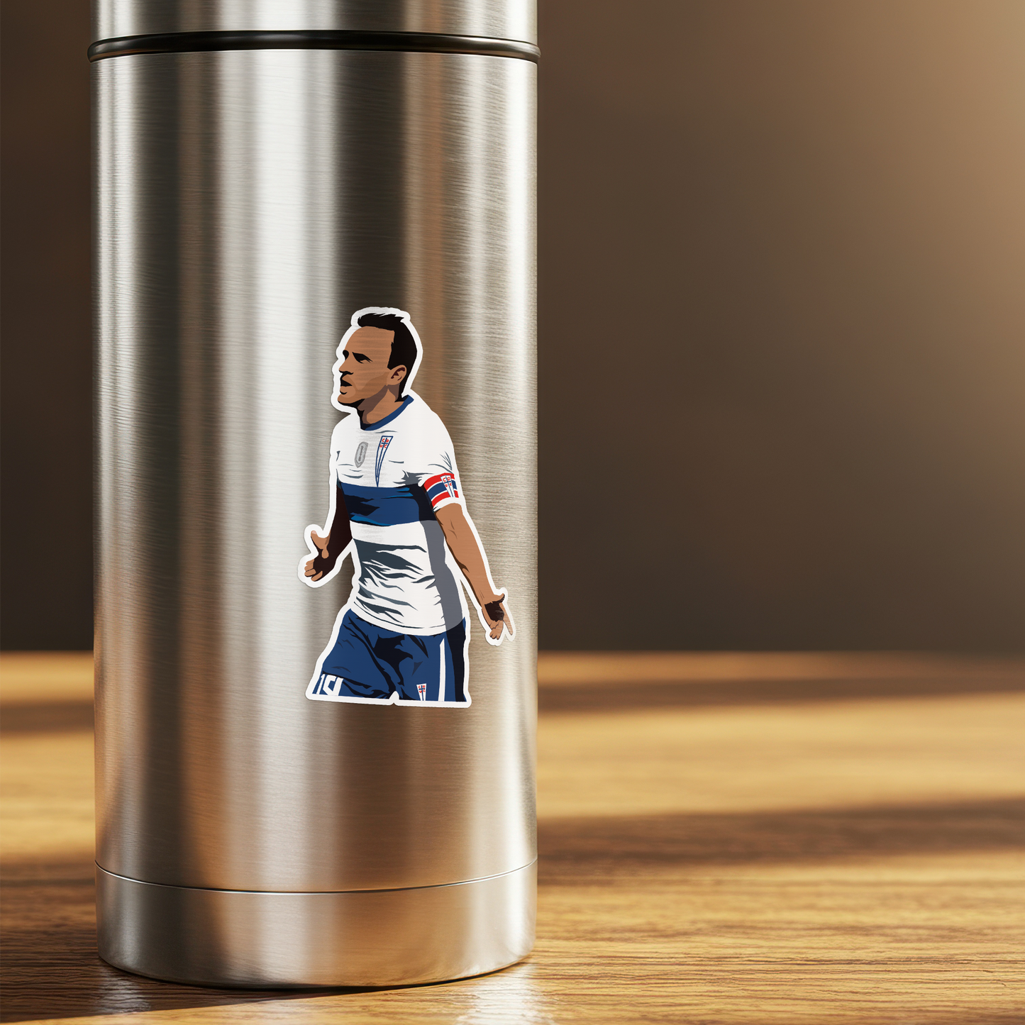 Sticker / José Pedro Fuenzalida - Ilustrado por Vector FC