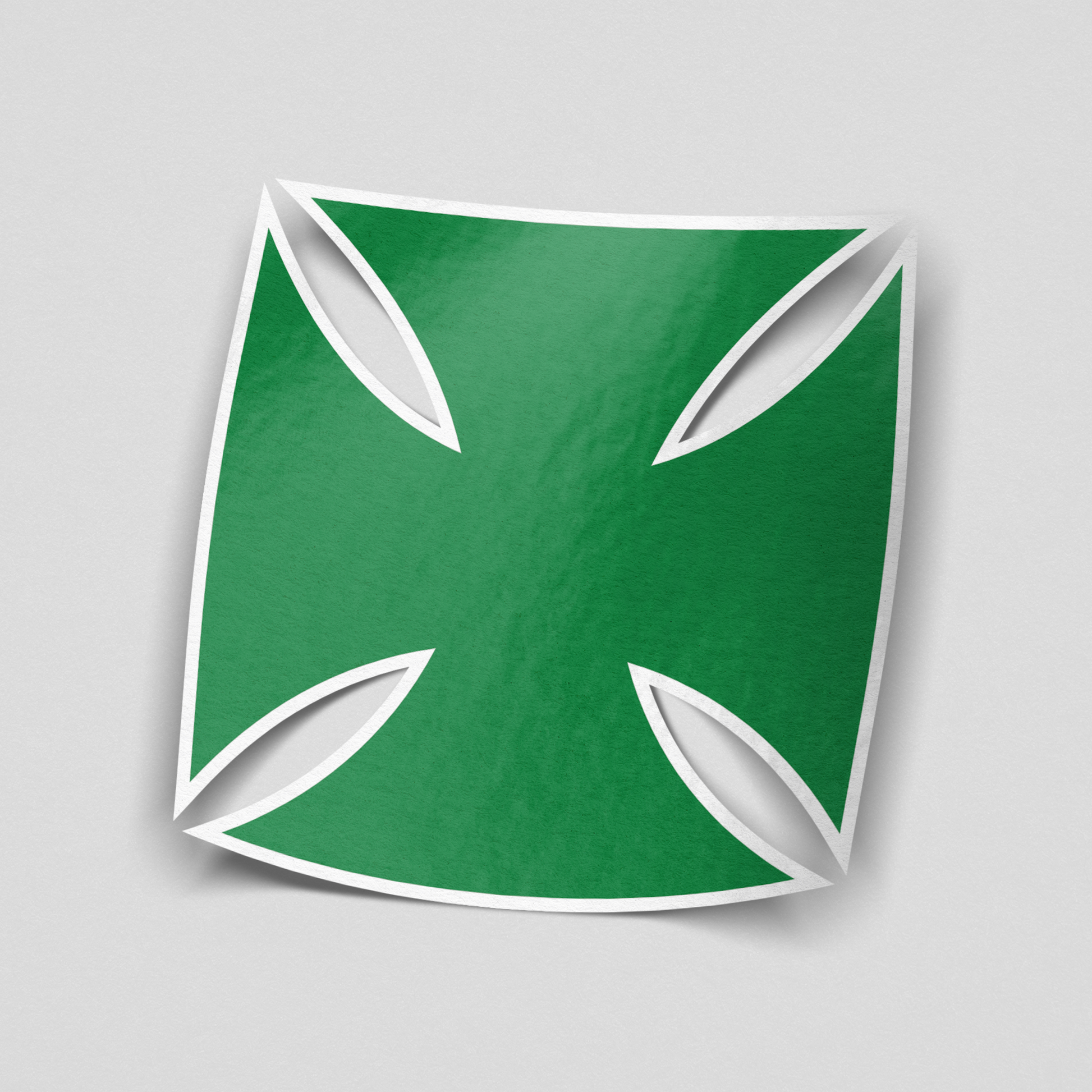 Sticker / Escudo Green Cross 1933 - Ilustrado por Vector FC