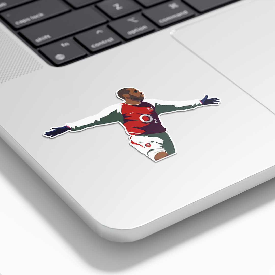 Sticker / Thierry Henry - Ilustrado por Vector FC